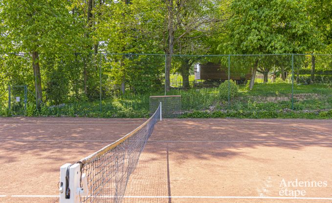 Holiday cottage with tennis court in Onhaye for 2/3 persons in the Ardennes