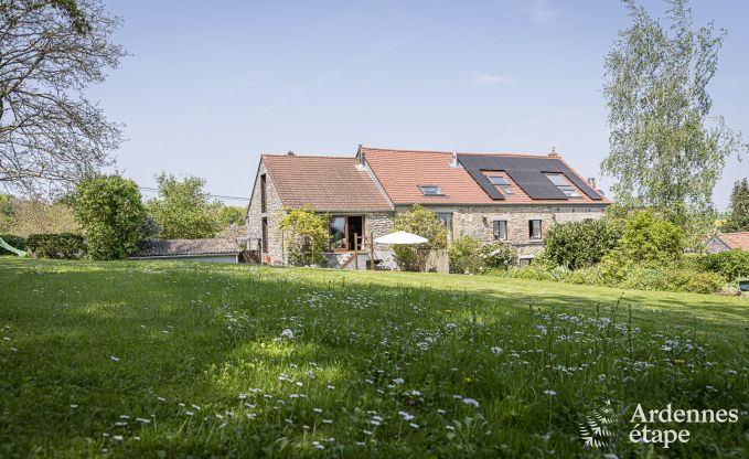 Holiday cottage with tennis court in Onhaye for 2/3 persons in the Ardennes