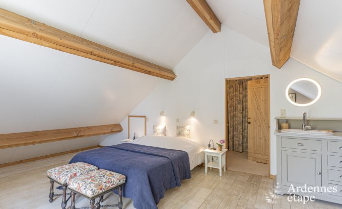 Holiday cottage with tennis court in Onhaye for 2/3 persons in the Ardennes