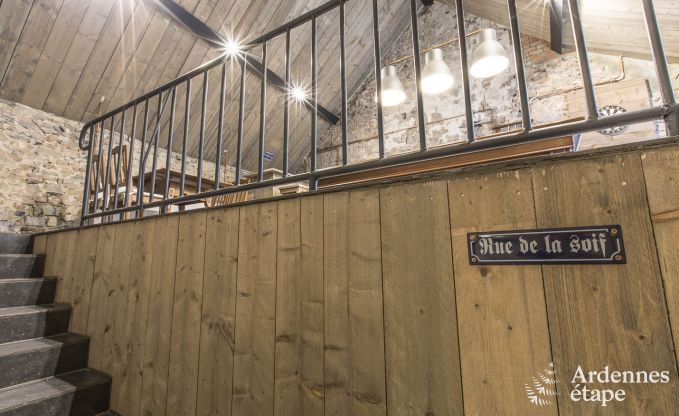 Wonderful holiday home in Onhaye with swimming pool, jacuzzi, sauna and games rooms for 14 people near Dinant