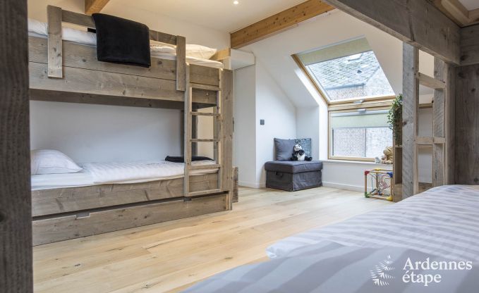 Wonderful holiday home in Onhaye with swimming pool, jacuzzi, sauna and games rooms for 14 people near Dinant