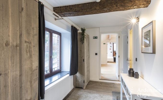 Wonderful holiday home in Onhaye with swimming pool, jacuzzi, sauna and games rooms for 14 people near Dinant