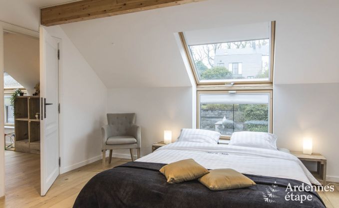 Wonderful holiday home in Onhaye with swimming pool, jacuzzi, sauna and games rooms for 14 people near Dinant