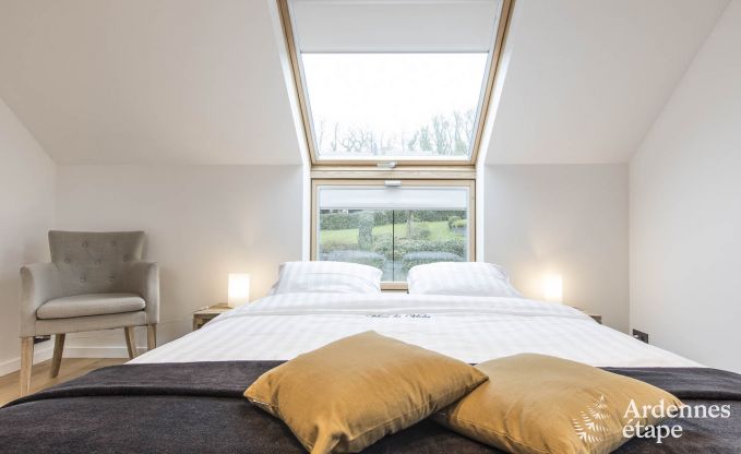 Wonderful holiday home in Onhaye with swimming pool, jacuzzi, sauna and games rooms for 14 people near Dinant