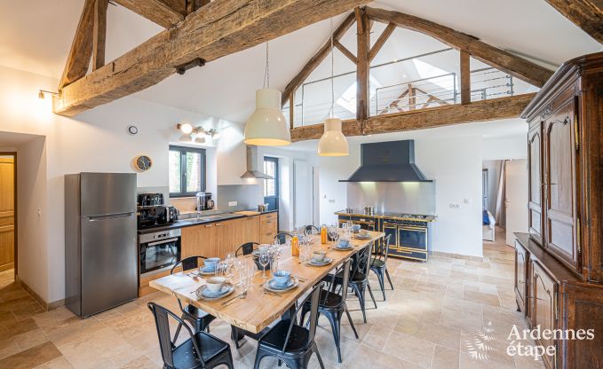Holiday cottage in Osnes (France) for 10 persons in the Ardennes