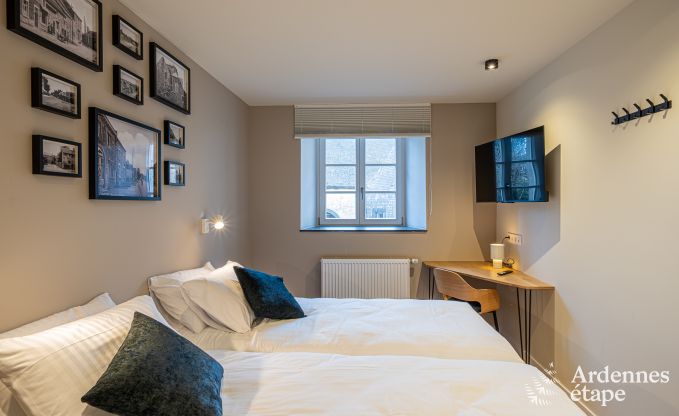 Luxury castle for 30 people in Ouffet with 14 bedrooms, 12 bathrooms, indoor pool, sauna and private garden