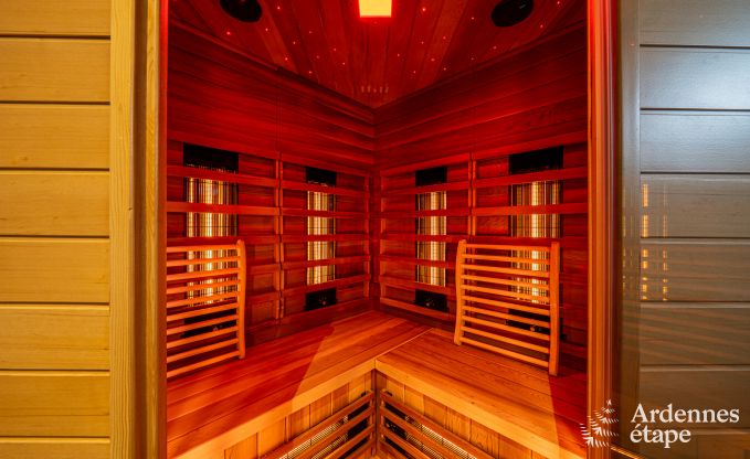 Luxury castle for 30 people in Ouffet with 14 bedrooms, 12 bathrooms, indoor pool, sauna and private garden