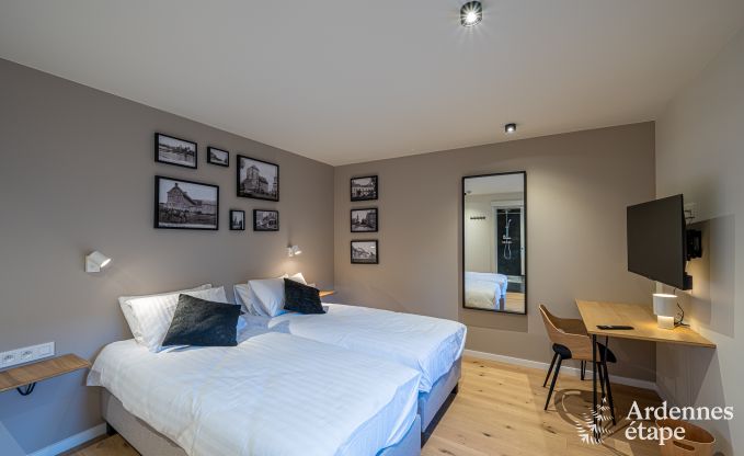 Luxury castle for 30 people in Ouffet with 14 bedrooms, 12 bathrooms, indoor pool, sauna and private garden