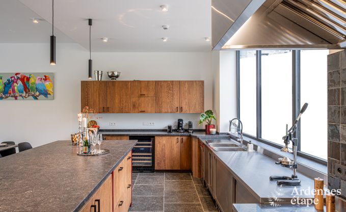 Luxury castle for 30 people in Ouffet with 14 bedrooms, 12 bathrooms, indoor pool, sauna and private garden