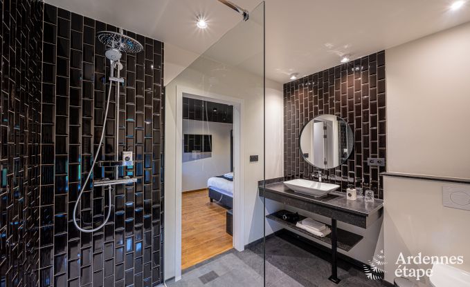 Luxury castle for 30 people in Ouffet with 14 bedrooms, 12 bathrooms, indoor pool, sauna and private garden