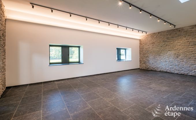 Luxury castle for 30 people in Ouffet with 14 bedrooms, 12 bathrooms, indoor pool, sauna and private garden