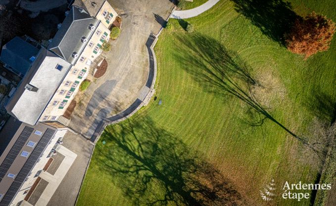 Luxury castle for 30 people in Ouffet with 14 bedrooms, 12 bathrooms, indoor pool, sauna and private garden