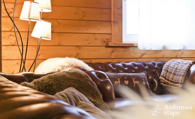 Spacious chalet in Ovifat, Ardennes, 16 people, 8 bedrooms, 3 bathrooms, sauna, billiards, garden with private terrace