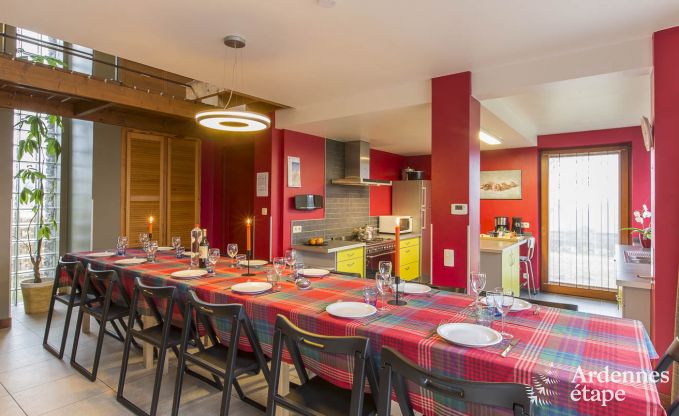 Holiday cottage in Ovifat for 15 persons in the Ardennes