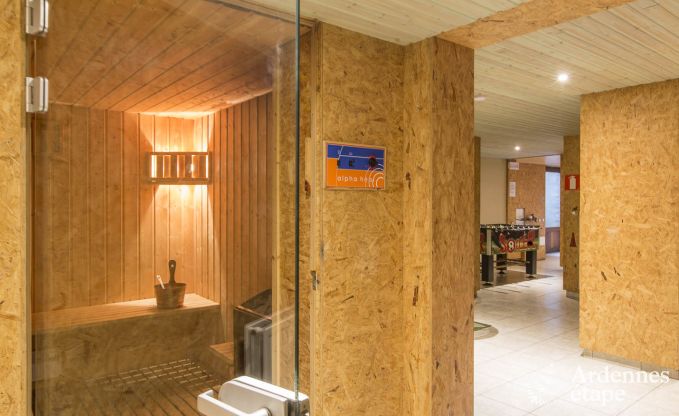 Holiday cottage in Ovifat for 15 persons in the Ardennes