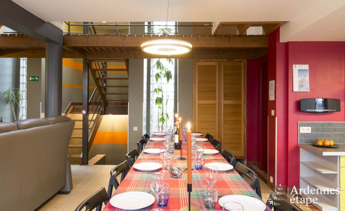 Holiday cottage in Ovifat for 15 persons in the Ardennes