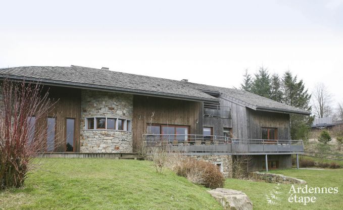 Luxury villa in Ovifat for 18 persons in the Ardennes