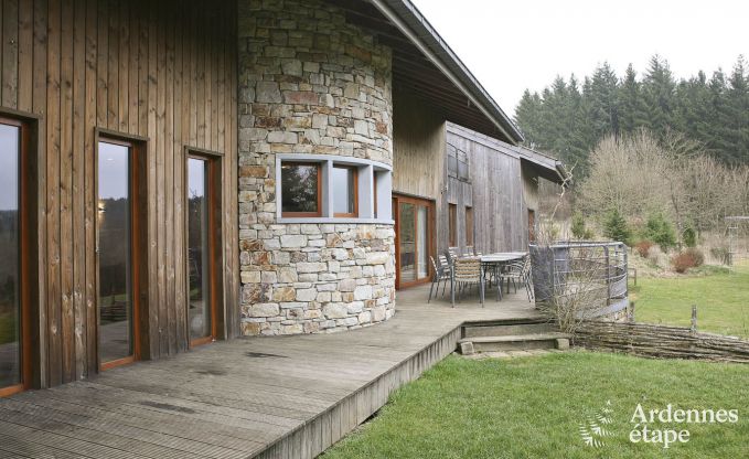 Luxury villa in Ovifat for 18 persons in the Ardennes