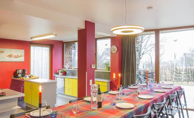 Holiday cottage in Ovifat for 15 persons in the Ardennes