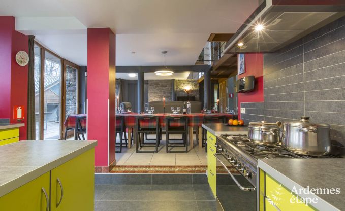 Holiday cottage in Ovifat for 15 persons in the Ardennes
