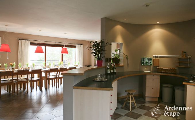 Luxury villa in Ovifat for 18 persons in the Ardennes