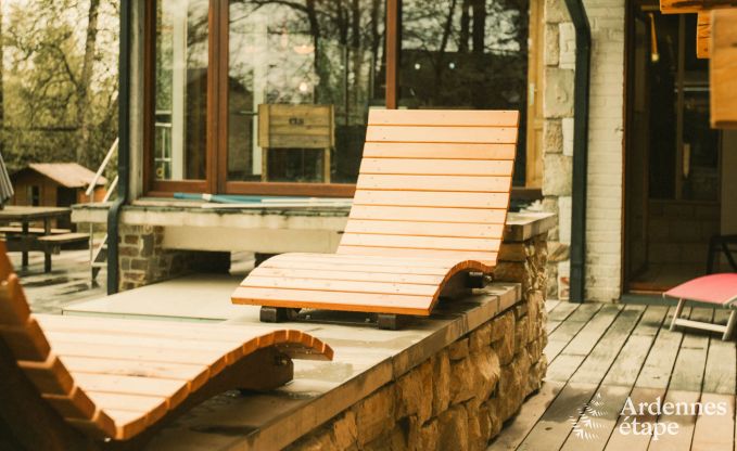 Luxury villa in Ovifa for 14 people with numerous wellness and relaxation facilities.