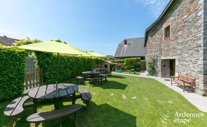 Holiday cottage in Paliseul for 20 persons in the Ardennes