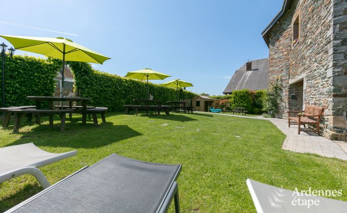 Holiday cottage in Paliseul for 20 persons in the Ardennes