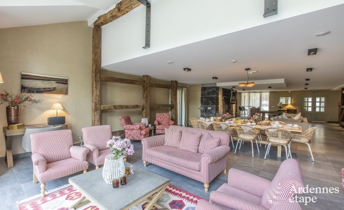 Holiday cottage in Paliseul for 10 persons in the Ardennes