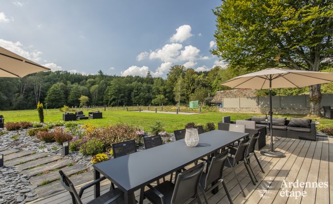 Holiday cottage in Paliseul for 10 persons in the Ardennes