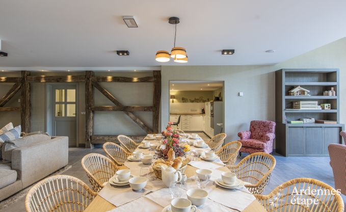 Holiday cottage in Paliseul for 10 persons in the Ardennes