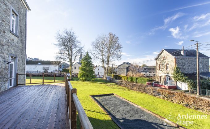 Luxury villa in Paliseul for 15 persons in the Ardennes