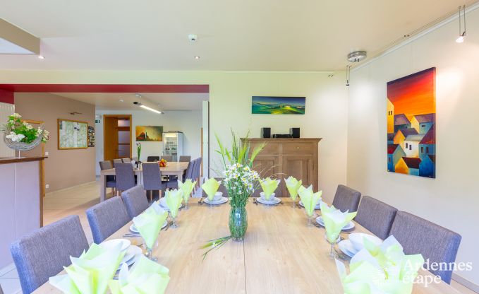 Holiday cottage in Paliseul for 20 persons in the Ardennes