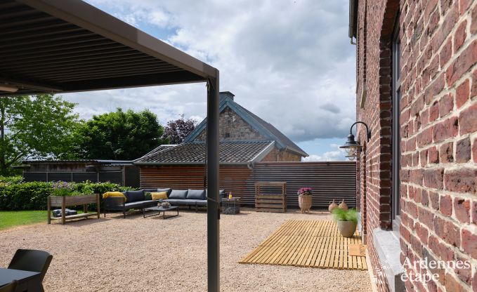 Spacious holiday home for 9 people in Gemmenich with 5 bedrooms and sauna