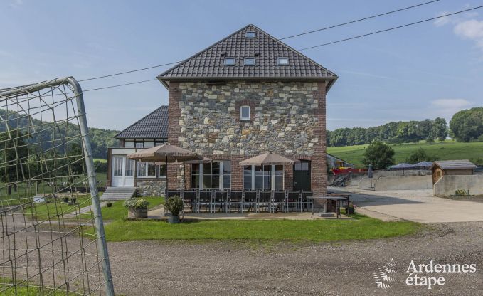 Holiday cottage in Plombires for 38/42 persons in the Ardennes