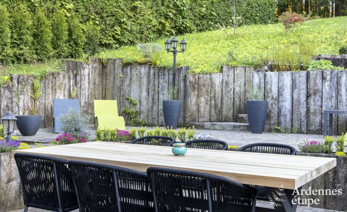 Very pleasant holiday cottage with sauna and jacuzzi in Profondeville for 5 persons in the Ardennes