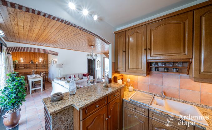 Holiday cottage in Profondeville with sauna and jacuzzi for 4/6 persons in the Ardennes