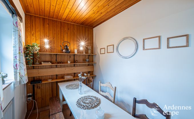 Holiday cottage in Profondeville with sauna and jacuzzi for 4/6 persons in the Ardennes