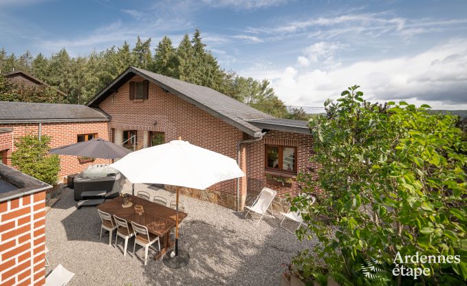 Holiday cottage in Profondeville with sauna and jacuzzi for 4/6 persons in the Ardennes