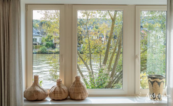 Exceptional charming holiday home in Profondeville for 4 people with jacuzzi, infrared cabin and pontoon on the Meuse