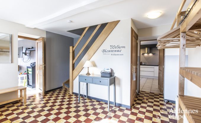 Holiday cottage in Redu for 15 persons in the Ardennes