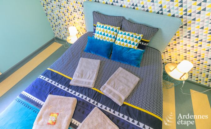 High-end villa in Redu, Ardennes, 9 people, outdoor pool, sauna, steam room, indoor and outdoor jacuzzi, private garden, complete equipment