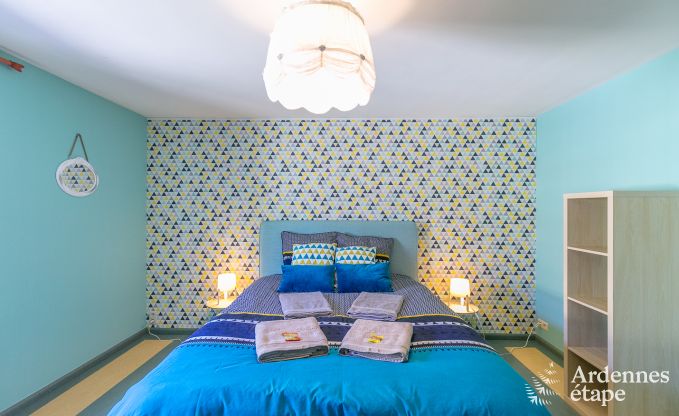 High-end villa in Redu, Ardennes, 9 people, outdoor pool, sauna, steam room, indoor and outdoor jacuzzi, private garden, complete equipment