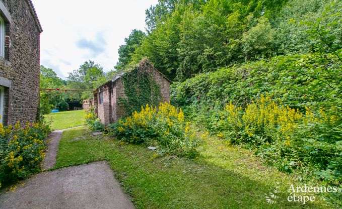 Holiday home in Rendeux, Ardennes, 6 people, 2 bedrooms, private garden, baby equipment, terrace with barbecue