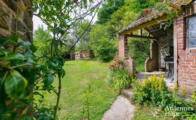 Holiday home in Rendeux, Ardennes, 6 people, 2 bedrooms, private garden, baby equipment, terrace with barbecue