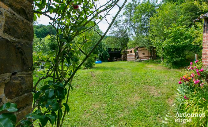 Holiday home in Rendeux, Ardennes, 6 people, 2 bedrooms, private garden, baby equipment, terrace with barbecue