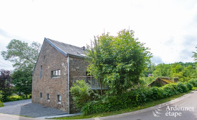 Holiday home in Rendeux, Ardennes, 6 people, 2 bedrooms, private garden, baby equipment, terrace with barbecue