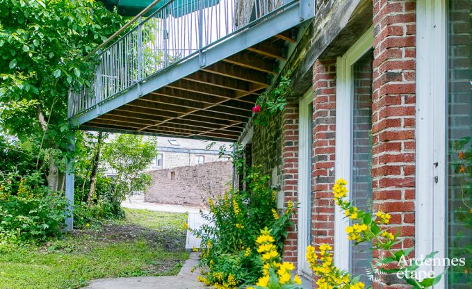 Holiday home in Rendeux, Ardennes, 6 people, 2 bedrooms, private garden, baby equipment, terrace with barbecue