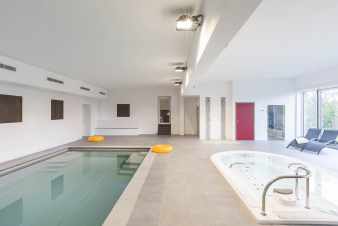 Authentic rental holiday chteau domain for 48 persons in Rochefort