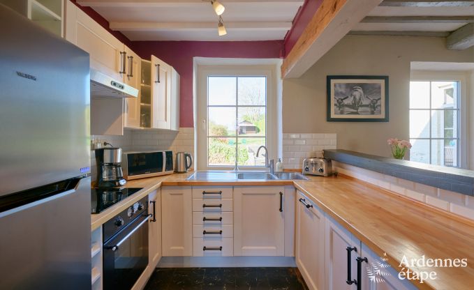 Holiday cottage in Rochefort for 12/14 persons in the Ardennes